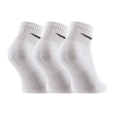 Жіночі Шкарпетки Nike U NK EVERYDAY CSH ANKL 3PR 132 Білий 34-38 (7dSX7667-100 34-38) - 1 - Robinzon.ua