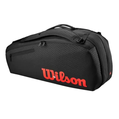 Чохол Wilson CLASH V3 6PK RACQUET BAG Чорний 74 x 25,4 x 33 см (WR8038101001) Чохол Wilson CLASH V3 6PK RACQUET BAG Чорний 74 x 25,4 x 33 см (WR8038101001) - Robinzon.ua