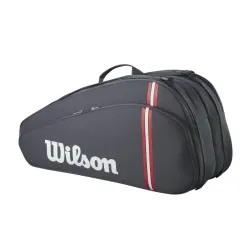 Чехол Wilson TOUR 6PK RACKET BAG 2025 Черный 72,39 x 22,86 x 31,75 см (WR8037501001) - Robinzon.ua
