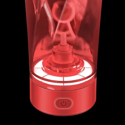 Шейкер спортивный электрический&nbsp;VOLTRX&nbsp;VortexBoost 600 мл.&nbsp;Tritan Red - 1 - Robinzon.ua