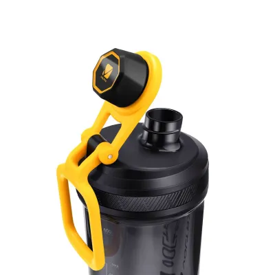 Шейкер спортивный электрический&nbsp;VOLTRX&nbsp;Gallium 600 мл.&nbsp;Tritan Yellow - 3 - Robinzon.ua