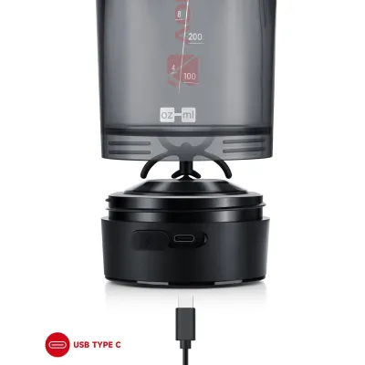 Шейкер спортивний електричний&nbsp;VOLTRX&nbsp;Gallium 600 мл.&nbsp;Tritan Red - 6 - Robinzon.ua