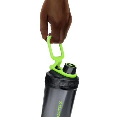 Шейкер спортивный электрический&nbsp;VOLTRX&nbsp;Gallium 600 мл.&nbsp;Tritan Green - 4 - Robinzon.ua