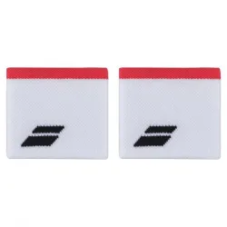 Напульсники Babolat LOGO WRISTBAND БІлий 7.5*8 см 2 шт (5UB1261-1089) - Robinzon.ua