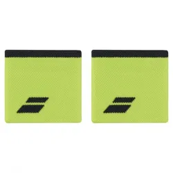 Напульсники Babolat LOGO WRISTBAND Зелений 7.5*8 см 2 шт (5UB1261-7019) - Robinzon.ua