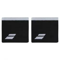 Напульсники Babolat LOGO WRISTBAND Чорний 7.5*8 см 2 шт (5UB1261-2001) - Robinzon.ua