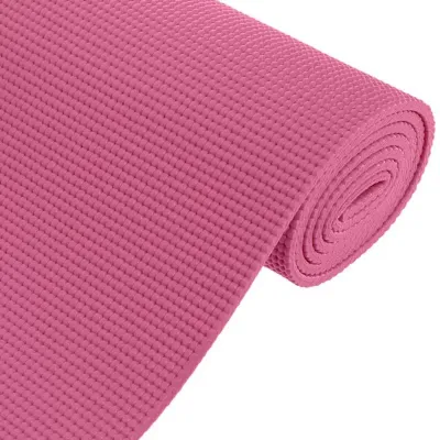 Килимок для йоги та фітнесу Power System PS-4014 PVC Fitness Yoga Mat Pink (173x61x0.6) - 4 - Robinzon.ua