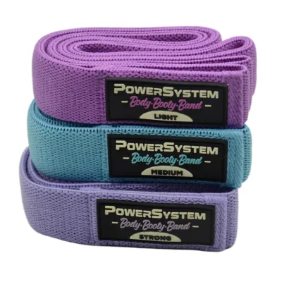 Набір тканевих гумок Power System PS-4129 Booty Band Set Long 3шт. - 1 - Robinzon.ua