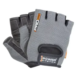 Рукавички для фітнесу та важкої атлетики Power System PS-2250 Pro Grip Grey S - Robinzon.ua