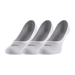 Жіночі Шкарпетки Nike W NK EVRY LTWT FOOT 3PR Білий 34-38 (SX4863-101) - Robinzon.ua