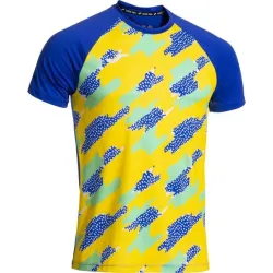 Чоловіча футболка Joma R-TRAIL Синій Жовтий 2XL (103167.726 2XL) - Robinzon.ua