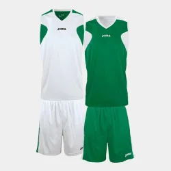 Баскетбольна форма Joma REVERSIBLE Білий Зелений XL/2XL (1184.452 XL/2XL) - Robinzon.ua