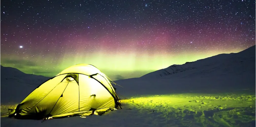 Помаранчевий намет в горах - 2 - Robinzon.ua