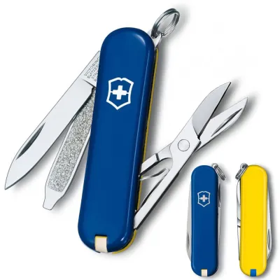 Складаний ніж Victorinox CLASSIC SD UKRAINE 06223.2.8 - 2 - Robinzon.ua