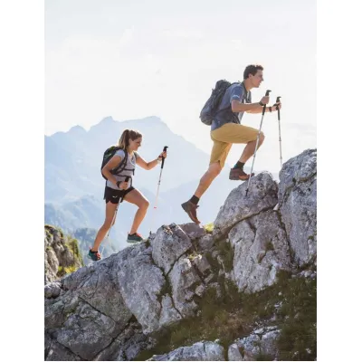 Треккинговые палки Komperdell Explorer Contour Powerlock, 105-140 см, Silver/Blue (9008687394178) - 1 - Robinzon.ua