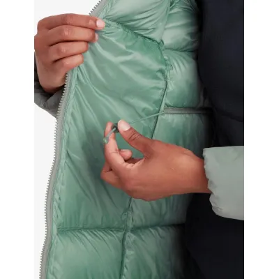 Городской женский зимний пуховик Montane Female Tundra Hoodie, Eucalyptus, XS/8/34 (5056237085865) - 5 - Robinzon.ua