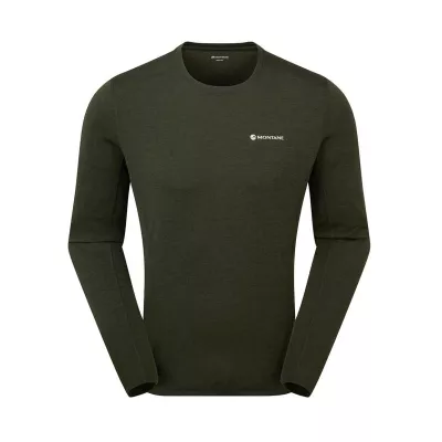 Футболка чоловіча Montane Dart Long Sleeve T-Shirt, Oak Green, XL (5056601002702) - Robinzon.ua