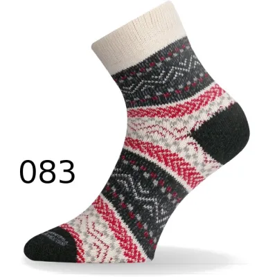 Термоноски Треккинговые Lasting HMC 083 M White/Red (HMC-083M) - 1 - Robinzon.ua