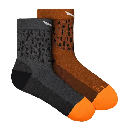 Шкарпетки чоловічі Salewa MTN TRN SAL AM M QRT Sock, gray, 39-41 (69028/0621 39-41) - 1 - Robinzon.ua