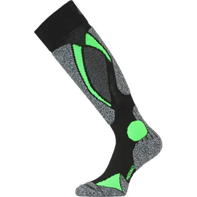 Термошкарпетки лижні Lasting SWC, black/green, S (SWC 906) - 1 - Robinzon.ua