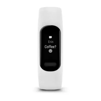 Фітнес-трекер Garmin vivosmart 5 White S/M 010-02645-11 - 2 - Robinzon.ua