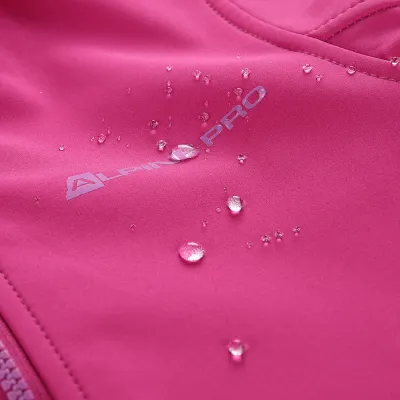 Дитяча куртка Soft Shell Alpine Pro ZERRO, Pink, 92-98 (KJCY244 816 - 92-98) - 7 - Robinzon.ua