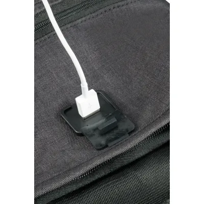 Рюкзак антизлодій для ноутбука чорний usb 15,6" Samsonite SECURIPAK KA6*09001 - 4 - Robinzon.ua