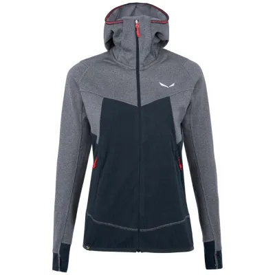 Кофта Salewa Hybrid Polarlite Women Full-Zip 46/40 Blue - 1 - Robinzon.ua