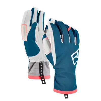 Перчатки женские Ortovox Tour Glove W, petrol blue, M (4251422590853) - 1 - Robinzon.ua
