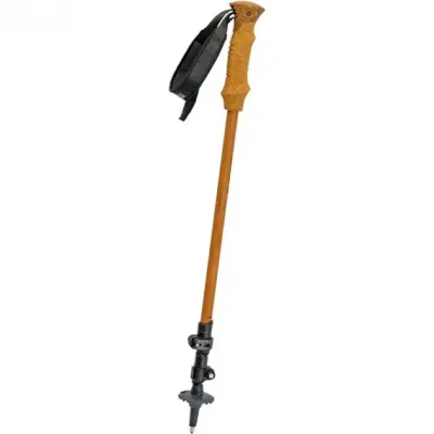 Треккинговые телескопические палки Pinguin Bamboo FL Foam, 63-135 см, Brown (PNG 810172) - 1 - Robinzon.ua