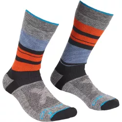 Шкарпетки ч Ortovox ALL MOUNTAIN MID SOCKS WARM M multicolour - 42-44 - сірий/оранжевий - Robinzon.ua
