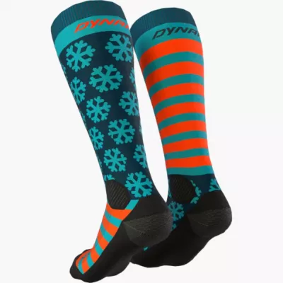 Шкарпетки Dynafit FT GRAPHIC SK 71613 8071 - 35-38 - синій/оранжевий - Robinzon.ua