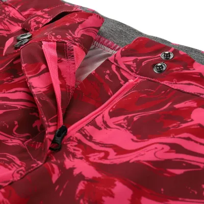 Шорты женские Alpine Pro ZAMBA, pink/burgundy, 40 (LPAA638452 40) - 6 - Robinzon.ua