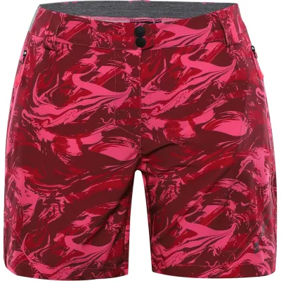 Шорты женские Alpine Pro ZAMBA, pink/burgundy, 40 (LPAA638452 40) - 2 - Robinzon.ua