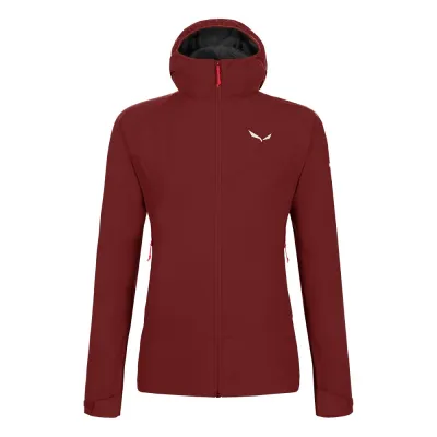 Мембранная женская куртка для трекинга Salewa PUEZ PTX 2L W JACKET, syrah, 44/38 (28375/1570 44/38) - 1 - Robinzon.ua