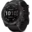 Спортивний годинник Garmin Fenix 7X Sapphire Solar Carbon Gray DLC Titanium з силіконовим ремінцем 010-02541-11 - Robinzon.ua