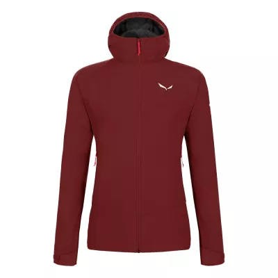 Мембранна жіноча куртка для трекінгу Salewa PUEZ PTX 2L W JACKET, syrah, 42/36 (28375/1570 42/36) - Robinzon.ua