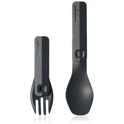 Набір столових приборів Humangear GoBites Click. Grey - 1 - Robinzon.ua