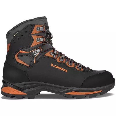 Черевики трекінгові чоловічі LOWA Camino Evo GTX Black/Orange, 47.0 (4063606016581) - Robinzon.ua