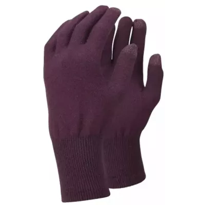 Рукавиці Trekmates Merino Touch Glove TM-005149 blackcurrant - L - фіолетовий - Robinzon.ua