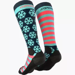Шкарпетки Dynafit FT GRAPHIC SK 71613 8051 - 43-46 - синій/рожевий - Robinzon.ua