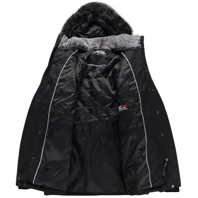 Городская мужская парка с мембраной Alpine Pro MOLID, Black, L (MJCY556990 L) - 4 - Robinzon.ua