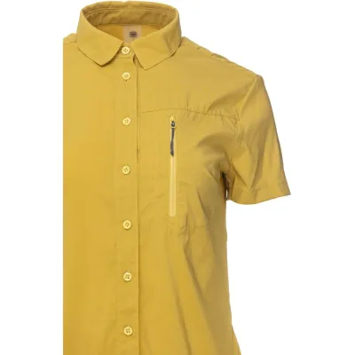 Сорочка ж Turbat Maya SS Wmn lemon curry yellow - L - жовтий - 3 - Robinzon.ua