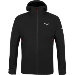 Мембранная мужская куртка для треккинга Salewa Puez PTX 2L M Jacket, Black out, 48/M (28374/0910 48/M) - Robinzon.ua