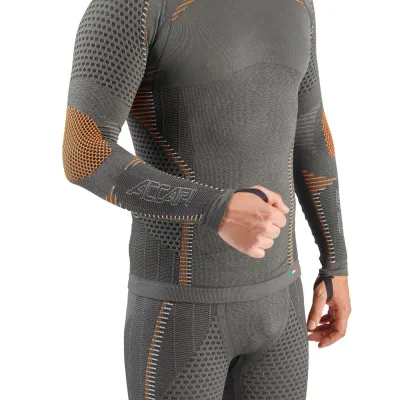 Термофутболка с длинным рукавом мужская Accapi Ergoracing, Antracite/Black, XL/XXL (ACC AА901.968-X2X) - 4 - Robinzon.ua
