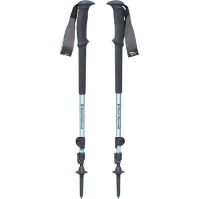 Треккинговые телескопические палки Black Diamond W Trail, 62-125 см, Black (BD 112508.3000) - 1 - Robinzon.ua