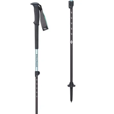 Треккинговые телескопические палки Black Diamond W Trail, 62-125 см, Black (BD 112508.3000) - 3 - Robinzon.ua