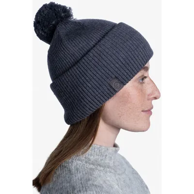 Шапка Buff Crossknit Beaney, Solid Light Grey (BU 126483.933.10.00) - 2 - Robinzon.ua
