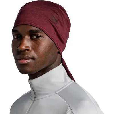 Шапка Buff Merino Wool 1 Layer Hat, Solid Deep Purple (BU 113013.603.10.00) - 5 - Robinzon.ua
