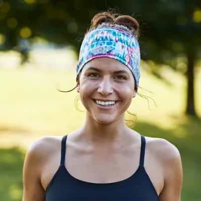 Повязка на голову Buff Coolnet UV+ Headband, Dogun Multi (BU 122627.555.10.00) - 1 - Robinzon.ua